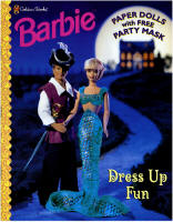 Golden Books 20283, Barbie Dress Up Fun Paper Doll , 1999