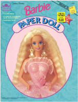 Golden Books 2389, Barbie Paper Doll DeLuxe Edition, 1994, 1992